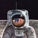 Buzz on the Moon